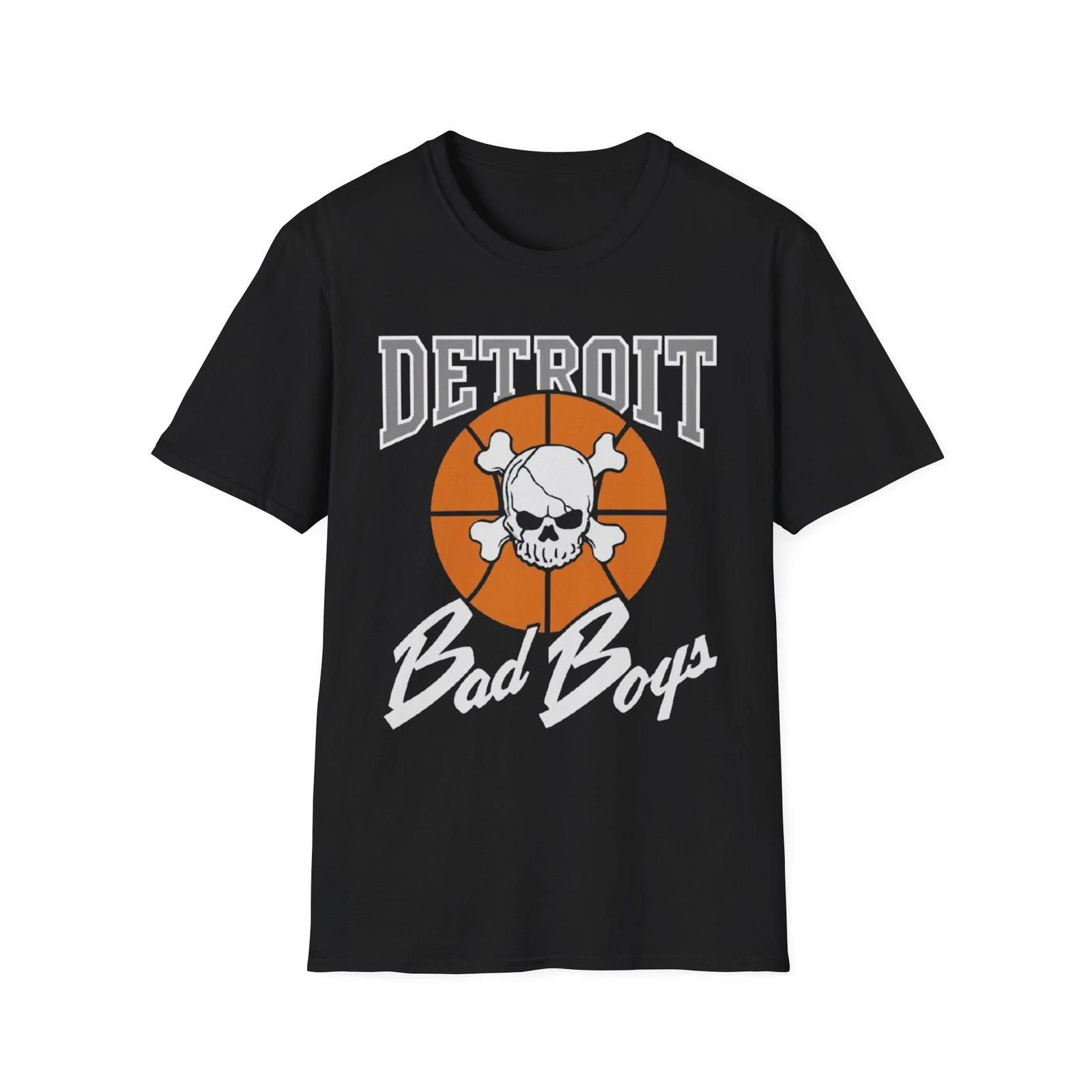 Detroit Pistons Bad Boys T-Shirt | Sizes S-5XL NEW S