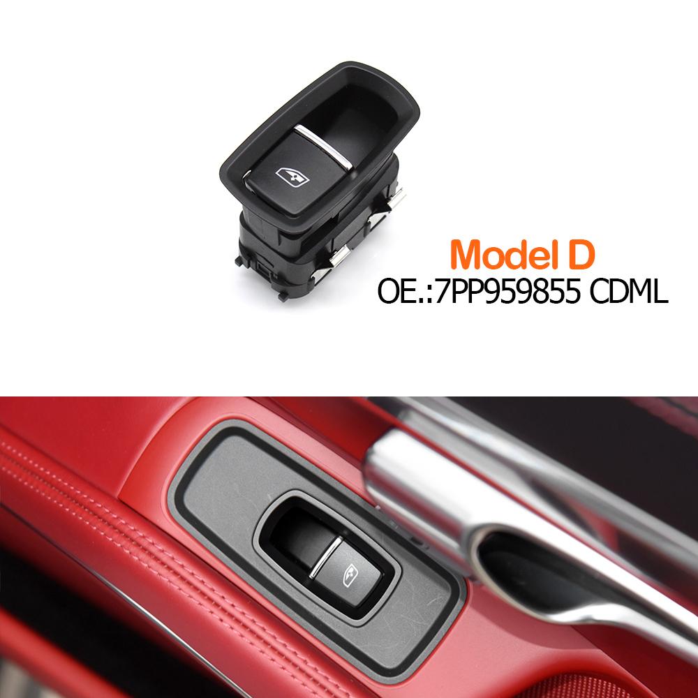 Car Electric Power Master Window Switch Control Lifter Button For Porsche Cayman Boxster 991 718 981 982 Coupe 99161315102