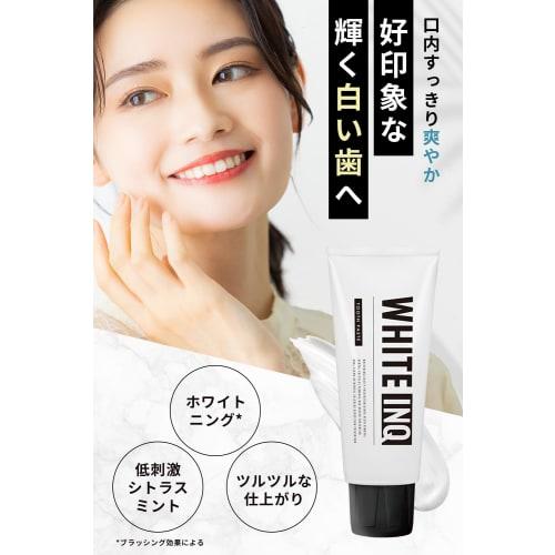 WHITE-INQ Toothpaste Whitening Paste 120g, Bad Breath Care, Fluoride and Apatite