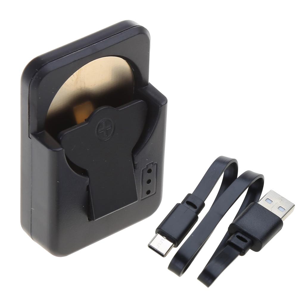 Convenient USB C Lithium Battery Charger Widely for LIR2032,LIR1632,LIR2025,LIR2016 Rechargeable Button Battery Charger