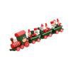 Christmas Wooden Train Window Decoration Handcrafted Festival Home Display Ornament Kids Room Decorative Item