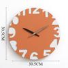 Modern Wall Clocks Wood Minimalist Elegant Aesthetic Clocks Unusual Stylish Watch Home Living Room Wall Decoration Ornaments