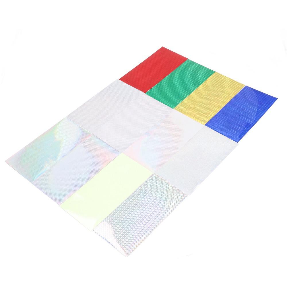 24 Sheets 8 X 4 Inch Holographic Lure Sticker Multicolored Fish Scale Sticker  DIY Craft