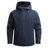 Spring  Fashion Solid Color Waterproof Sports Mountaineering Hooded Jacket Men's Casual Loose Jacket