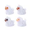 Halloween Glow-in-the-dark Puppy Ghost Figurine Cute Particle Decorative Accessories Micro-landscape Small Ornaments