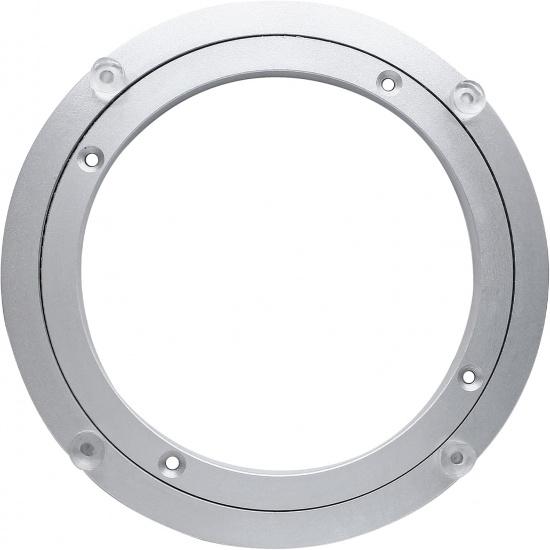 1 Pack 6 Inch Aluminium Alloy Turntable Bearing Lazy Sn Bearing Swivel Turntable for Table with Rotating Turntable Ring(6 Inch)