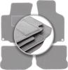 Gray car mats for: Volkswagen New Beetle coupe, cabrio (1997-2020)