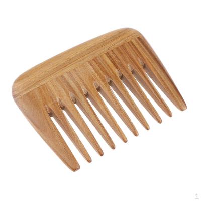 Anti Static Handmade Hair Care Wooden Comb with Handle 10