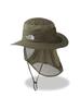 North Sun Shield Water UV Removable Chin New S [The Face] Hat, Unisex, Repellent, Protection, Strap, Taupe,