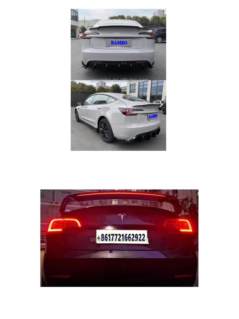 2024 Model 3 Compatible Body Kit