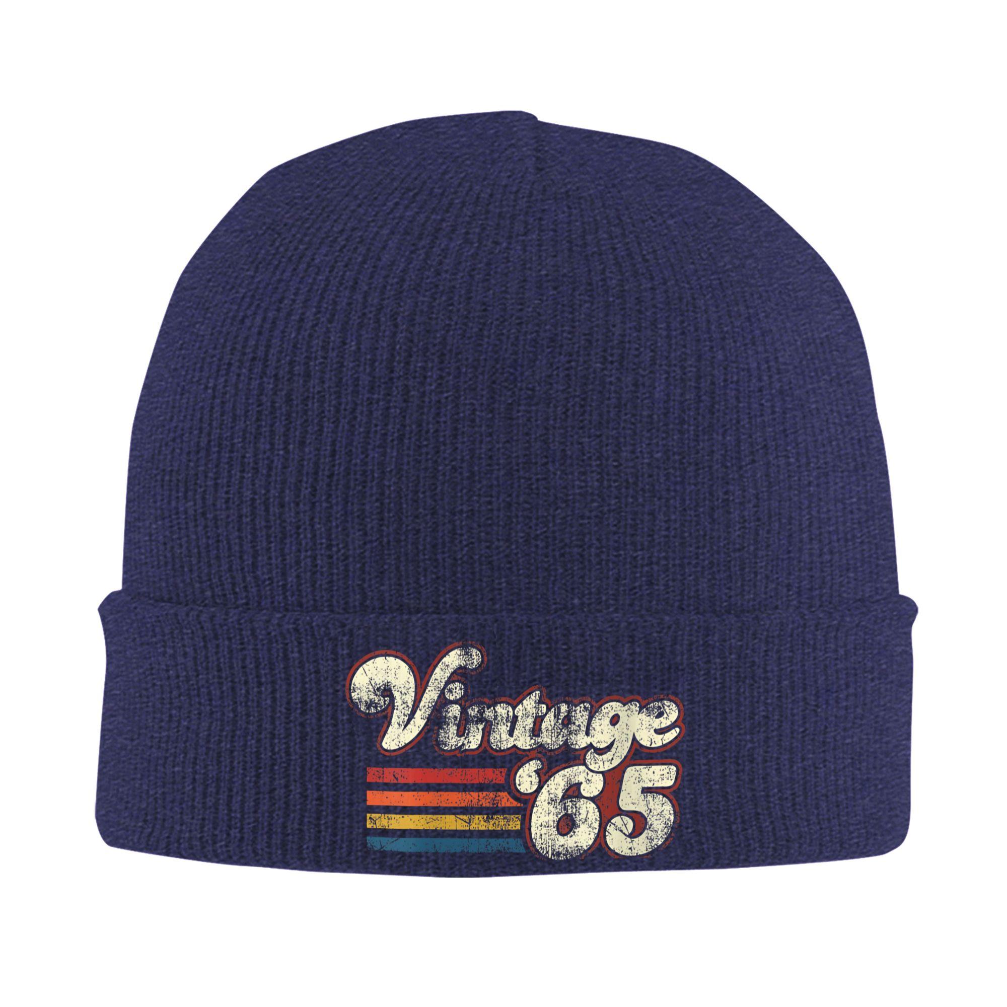 

Vintage 1965 Limited Edition Knit Hat Beanie Hats Kpop Warm Men Women Bonnet Hats Winter Design Hip Hop Caps Birthday Present One Size