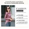 2026 Spring and Autumn Women's Pure Cotton Loose Hooded Long Sleeve T-Shirt, Comfortable Casual Top