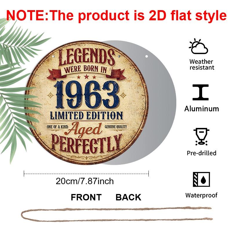 2D Flat Vintage Aluminum Wall Coverings In Various Sizes. A Legendary Design Born In 1963, This Commemorative Style Is Ideal for Home Décor and