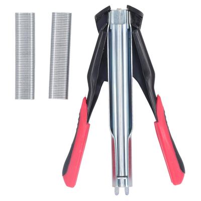 Pig Ring Pliers Kit Labor Saving C Type Fastening Clamp Tool Fencing Manual Plier for Pet Cage Car