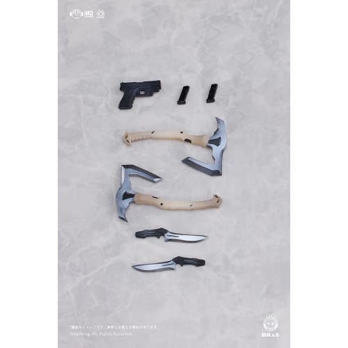 Sushing Bunny Rapid Action Squad Guardian Elena PVC & ABS & POM Parts Assembled Plastic Model 1/12 Scale Pre-painted Articulated Figure