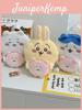 Chiikawa Usagi Plush Mini Backpack With Zipper Closure For Daily Casual Use