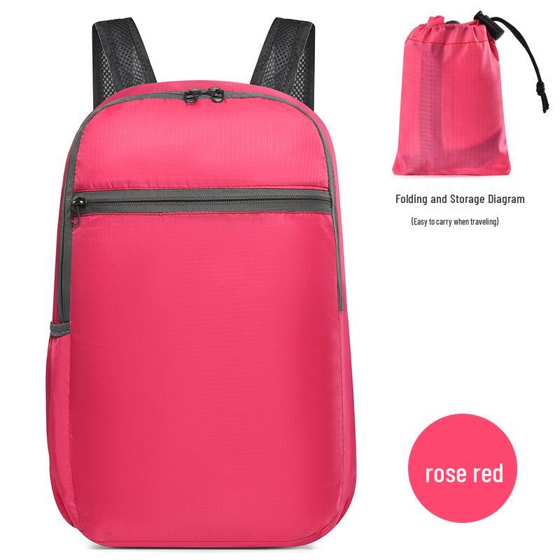 Leichter Faltbarer Outdoor-Radrucksack - Großes Fassungsvermögen für Männer & Frauen, Ideal für Pendeln, Wandern & Bergsteigen