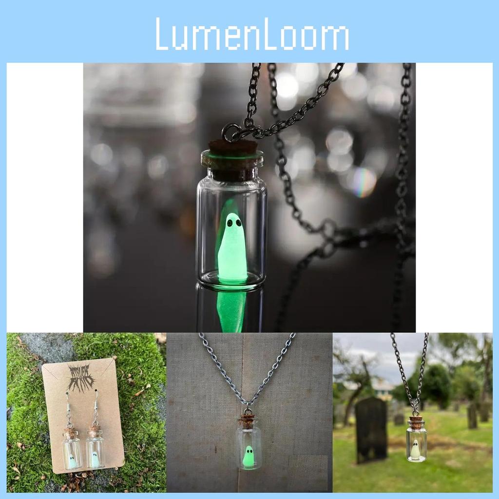 Fun And Fashionable Ghost Bottle Accessory Set Perfect For Halloween And Wear Everyday