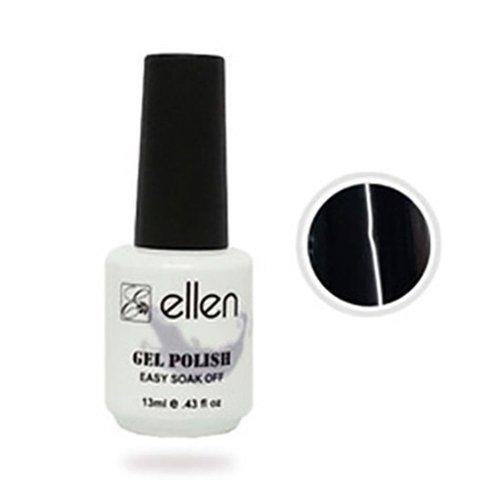 

ellen gel polish BM 087 silky blue nail art