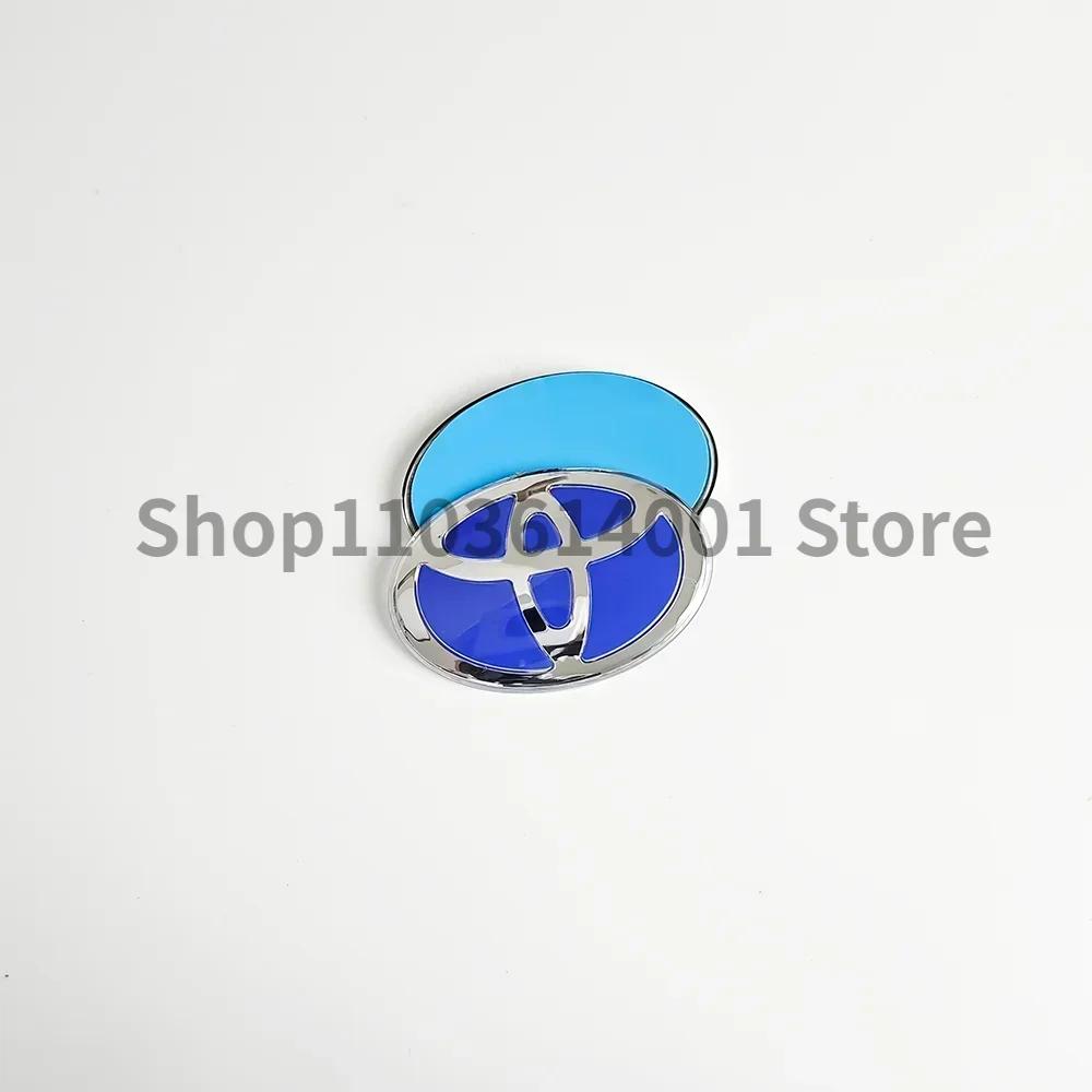

3D Steering Wheel Logo Car Emblem Stickers for Toyota Corolla Camry RAV4 Yaris Vios Hilux Prius CHR Highlander Prado Accessories 6.5X4.5cm синій