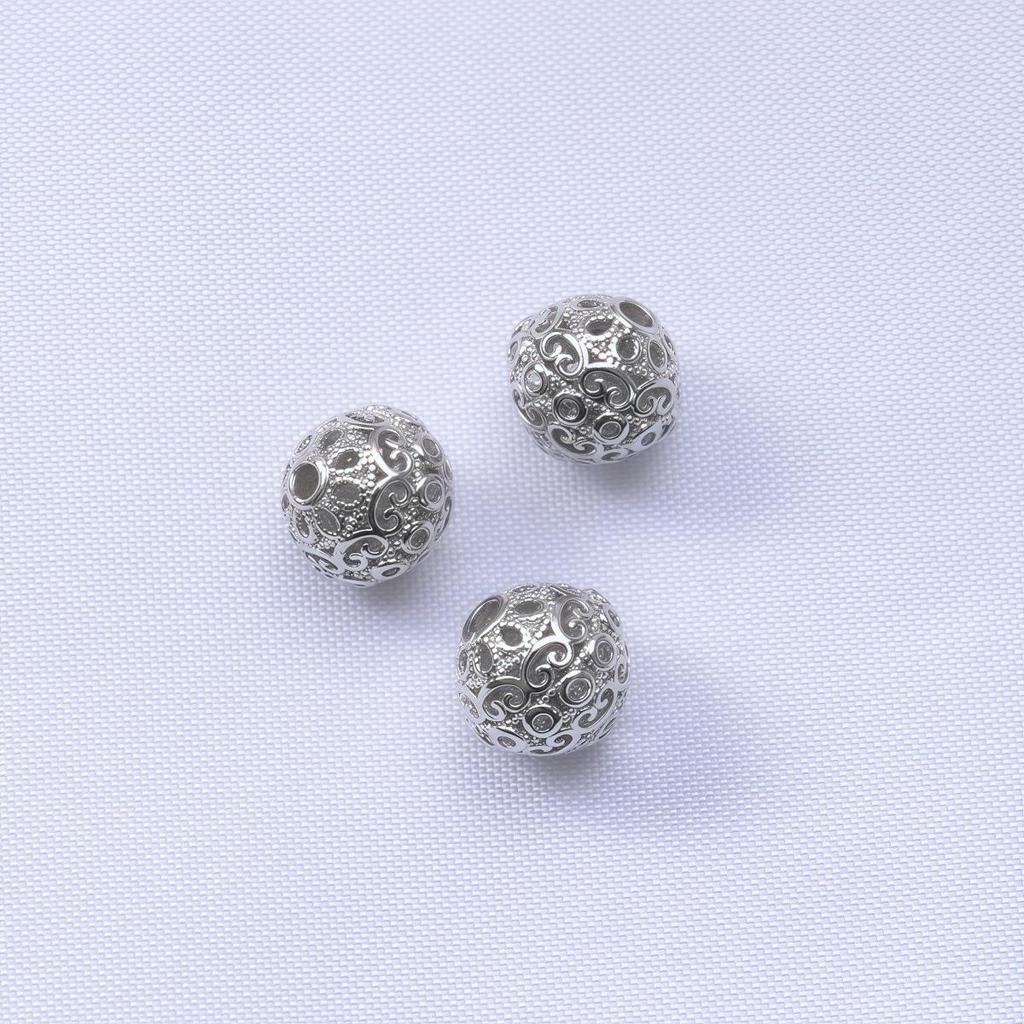 14K Gold Filled Zirconia Spacer Beads for DIY Jewelry Making