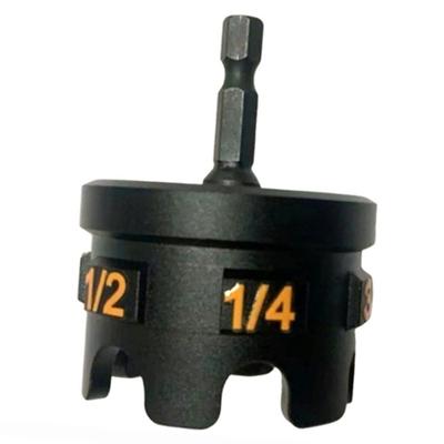 Herramienta extractora de pernos A95I para taladro con cremallera de tuercas, para extracción de tuercas y pernos en bastidores de conductos, llave de tubo.