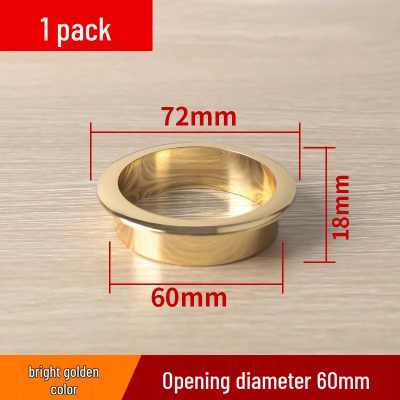 Round Plastic Desk Grommet Cover for Cable Management