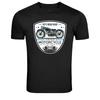 Vintage Motorrad Straßenrennen Retro Biker Grafik T-Shirt