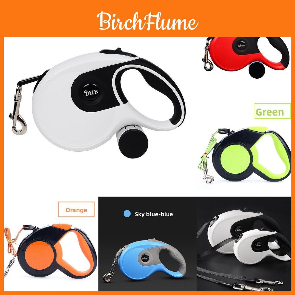 Corda di Trazione Retrattile Automatica per Animali Domestici con Corda in Nylon ABS per Passeggiate e Allenamento