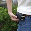 Outdoor Golf Ball Pouch Bags Outdoor Travel Golf Club Case Leather Portable Waist Pouch