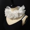 Detachable False Collar Layered Design Necklace Shawl Clown Neck Collar  Cosplay Accessories