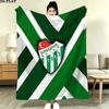 Bursaspor Flannel Blanket, High quality Comfortable for All Seasons, Home Decor, Warmth and Comfort