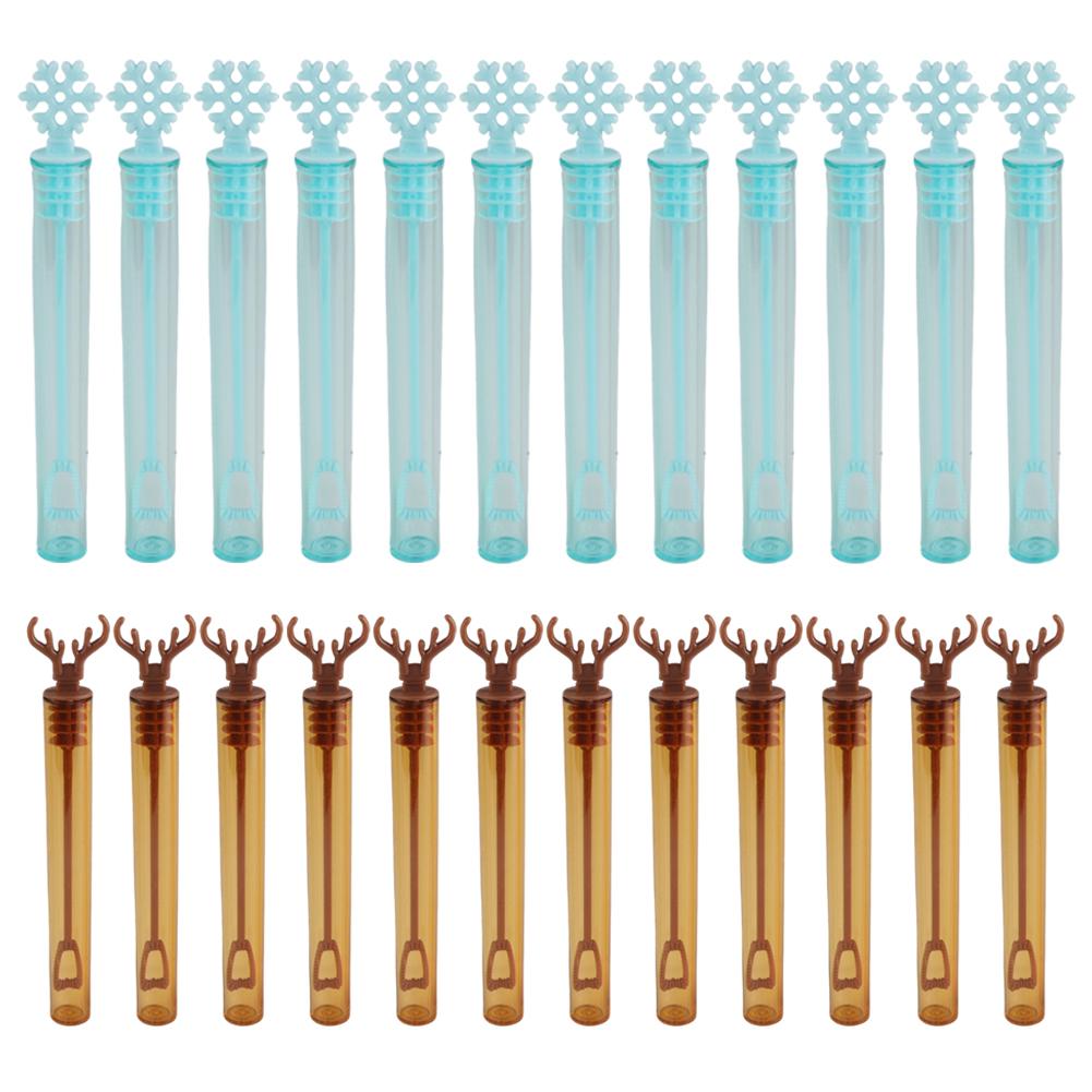 10-40pcs Bubble Tube Soap Bottle Bubble Wands Bubble Soap Bottle Party Supplies Colorful Bubble Stick Sets Wedding Guests Gifts