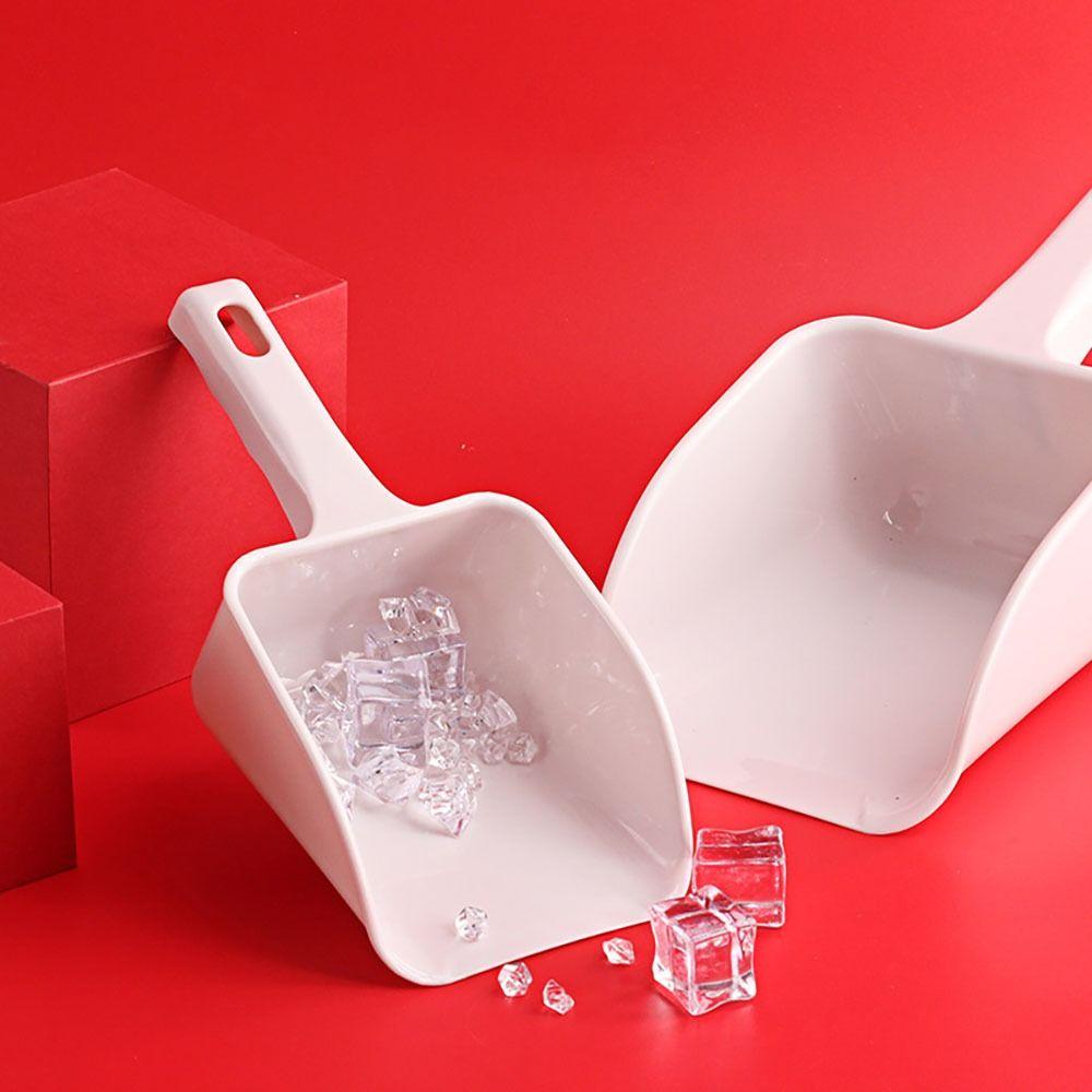 Small Plastic Ice Shovel Heavy-Duty Multifunctional Shovel  Bar/Buffet/Wedding Party/Home
