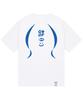 Graver [Unisex] 3 Logo Smile Line Short Sleeve T-Shirt_White