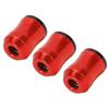 3 Pcs Screwdriver Head Magnetic Ring Aluminum Alloy Magnetic Screwdriver Drill Bit Holder
