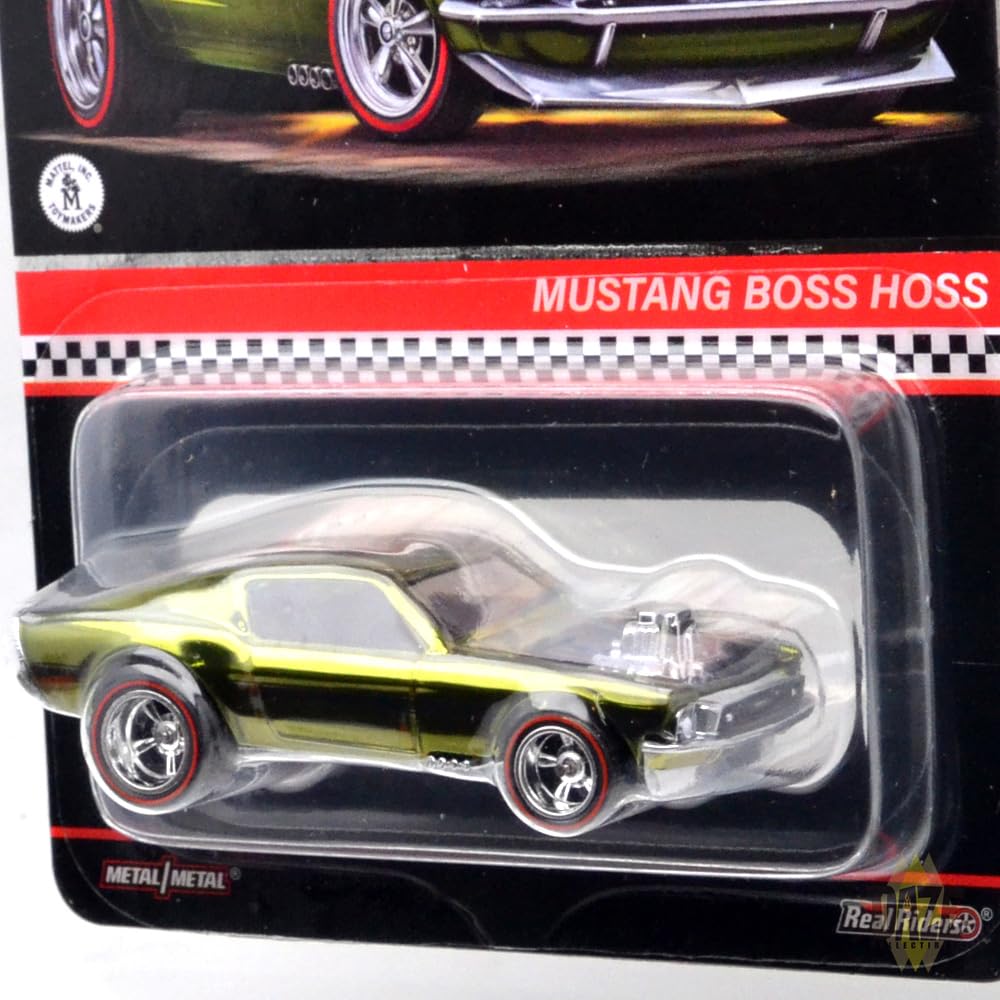 MATTEL HotWheels RLC EXCLUSIVE MUSTANG BOSS HOSS Mattel Hot Wheels Scale Red Line Club Exclusive Mustang Boss Hoss - 164 - [Item]