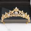 Silver Color Crown and Tiara Hair Accessories for Women Wedding Accessories Crown for Bridal Crystal Rhinestone Diadema Tiara