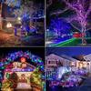 Outdoor Solar-Lichterkette 300/200/100/50 LED Feen-Girlande 8 Modi Garten Hof Baum Weihnachtsfeier Wasserdichte Kupferdraht-Lampe