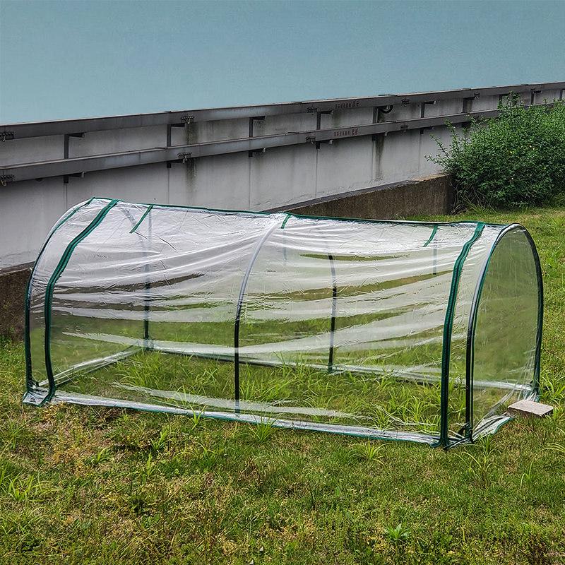 Transparente Gewächshaus-Isolierabdeckung für Blumenständer, Balkon & Garten