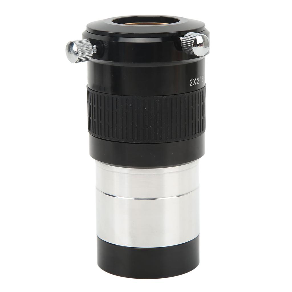 Φακός Barlow 2in 2X Τηλεσκοπίου Αστρονομίας Μεγεθυντικός Φακός με Δακτύλιο Προσαρμογής 2in σε 1.25in