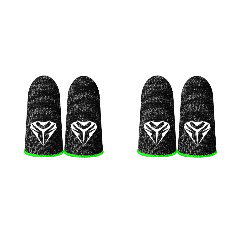 2-10Pcs Mobile Game Fingertip Gloves Sweatproof Anti-slip Touch Screen Finger Sleeve Breathable Gaming Fingertip Cover for Gamer