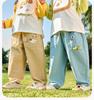Dudu Family Kids' Pure Cotton Pants - Spring 2026 New Arrivals: Boys' Long Pants & Girls' Casual Pants