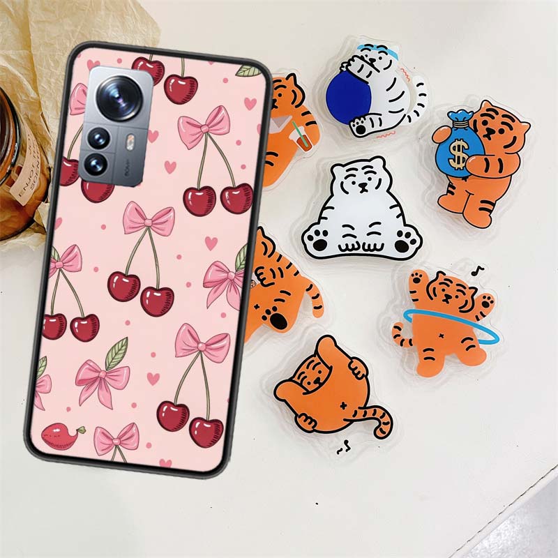 

Cherry Bow Phone Case For Xiaomi Poco X7 X6 M8 M7 M6 M4 M3 X4 Pro F7 Ultra M5S Mi 14 14T 15 15T 12T 10T Pro 12S 12 11 Lite Cover Xiaomi Mi 12T(Pro)