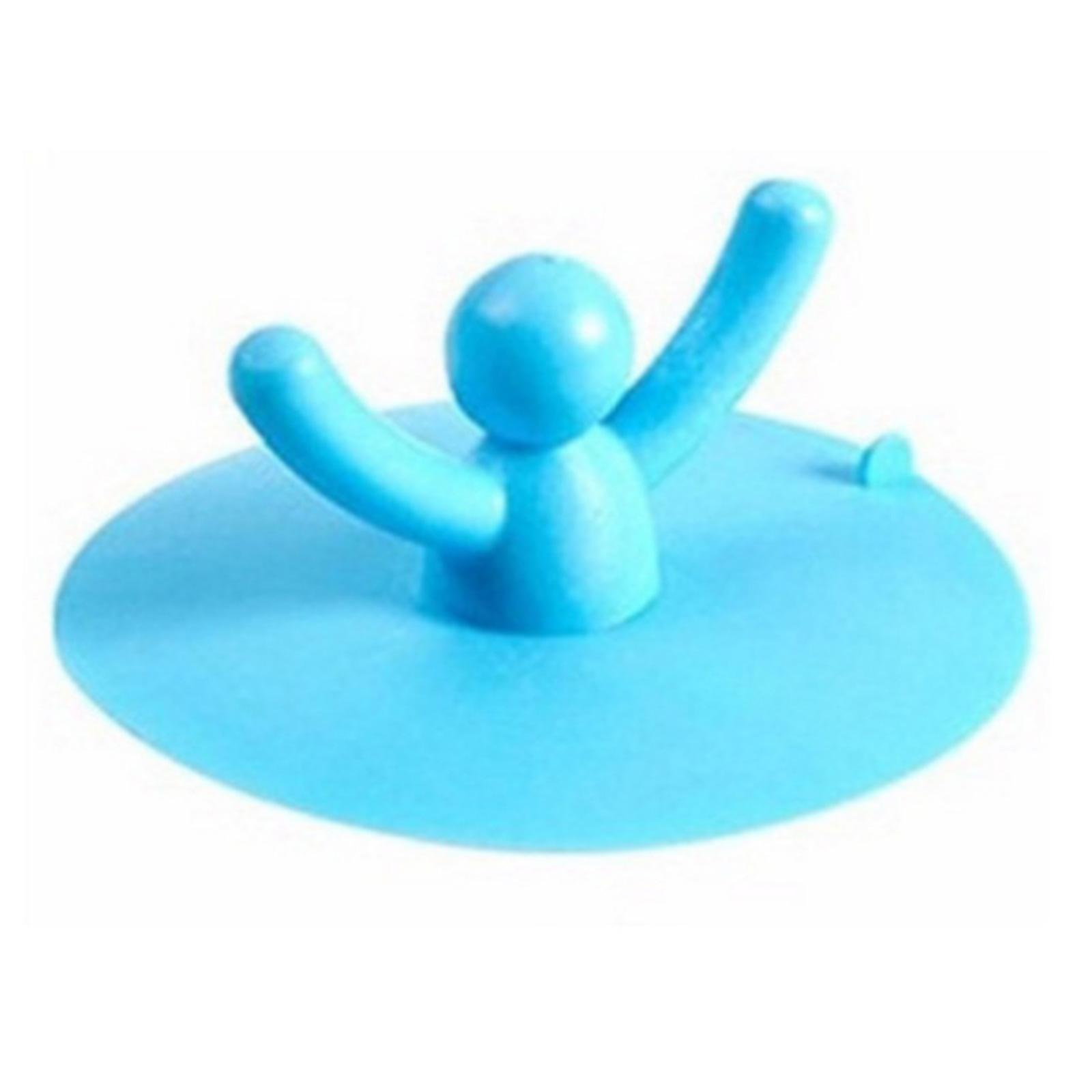 

Силиконовая пробка для слива раковины, легко моется, для кухни, ванной комнаты и прачечной, блокирует воду в раковине синий