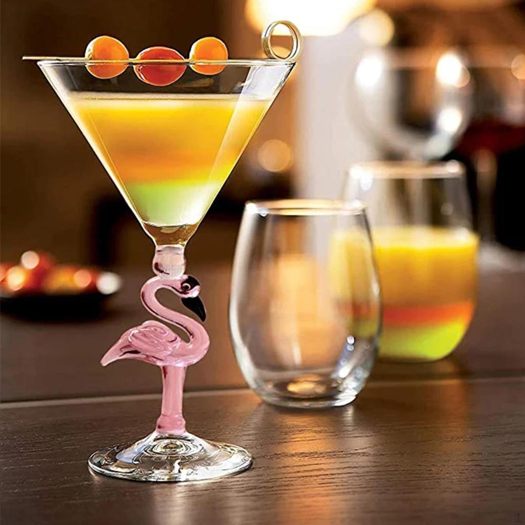 Champagne Cup,Transparent Drinkware Cocktail Glass,Martini Goblet for Christmas Parties Weddings