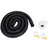 Boat Bilge Installation Kit Efficient Marine Bilge Drainage System with Flexible Thicken Pipe Clamps and Elbow