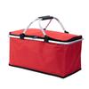 Foldable Picnic Food Bag Large Capacity Insulation Storage Basket Insulated Cooler Bag  Car