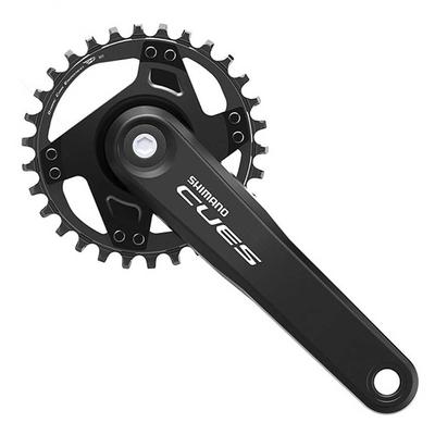 SHIMANO CUES Kettenblatt Kurbelgarnitur EFCU40001CB0X FC-U4000-1 (Kein Wachmann), Länge 170mm, 40Z, 9/10/11-fach,