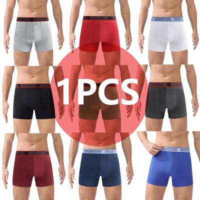 1 pieza Calzoncillos para hombre 100% poliéster Bóxer Calzoncillos Nuevo Cinturón con letras Bóxers Ropa interior Para hombre Shorts Ropa interior sexy para hombre